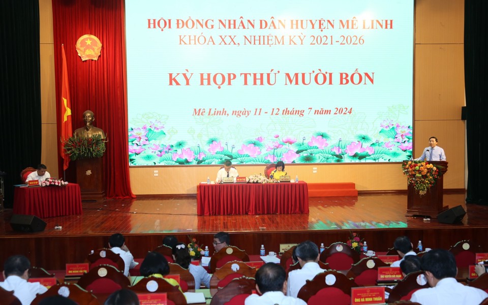 Quang cảnh kỳ họp.