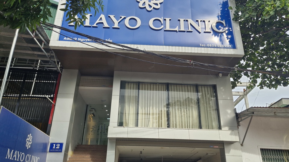 Cơ sở thẩm mỹ Mayo Clinic.