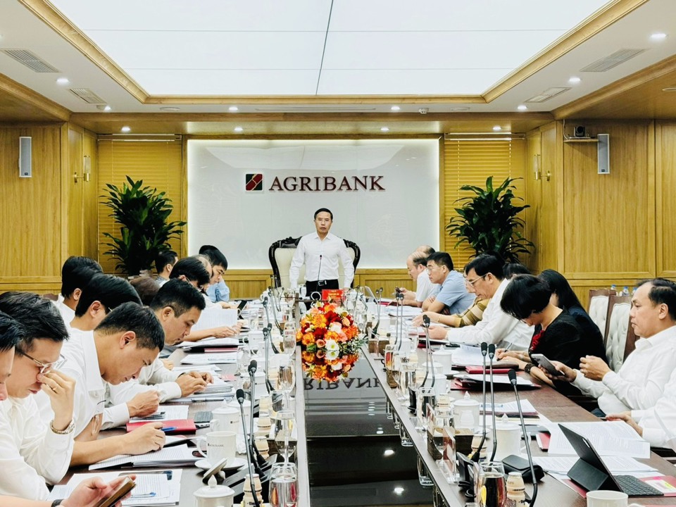 Agribank tổ chức Hội nghị Ban Chấp hành Đảng bộ sơ kết 6 tháng đầu năm