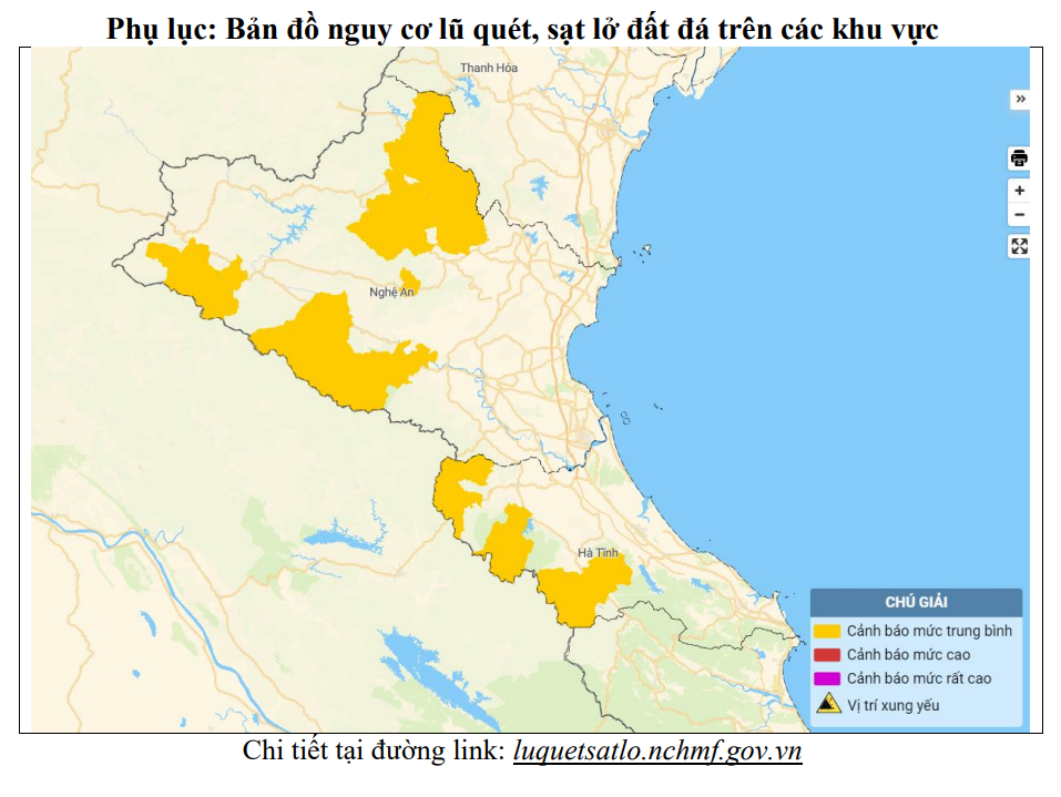 Cảnh báo lũ quét, sạt lở đất tại nhiều địa phương trên cả nước - Ảnh 2