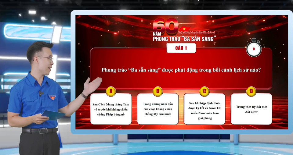 Cuộc thi đ&atilde; lan tỏa trong thanh ni&ecirc;n cả nước, thu h&uacute;t nhiều c&aacute;c bạn trẻ từ tỉnh, th&agrave;nh bạn tham dự