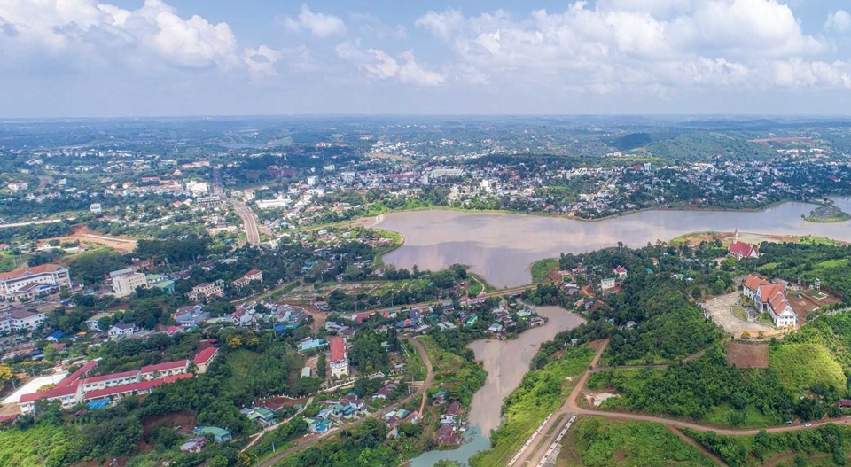 Một g&oacute;c th&agrave;nh phố Gia Nghĩa, tỉnh Đắk N&ocirc;ng..