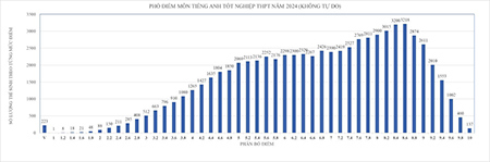 TP Hồ Chí Minh: công bố phổ điểm các môn thi tốt nghiệp THPT - Ảnh 3