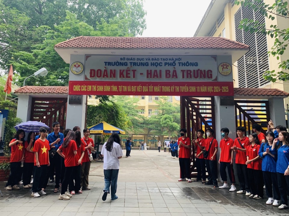 Hà Nội: 147 học sinh trúng tuyển bổ sung trường THPT Đoàn Kết và Minh Quang