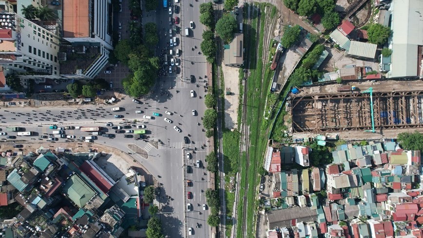 Hà Nội: tổ chức lại giao thông nút giao trên đường Giải Phóng