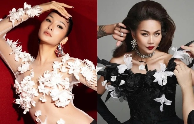 Thanh Hằng v&agrave; Ho&agrave;ng Th&ugrave;y vướng ồn &agrave;o li&ecirc;n quan đến ghế gi&aacute;m khảo Miss Universe Vietnam. Ảnh: Facebook nh&acirc;n vật