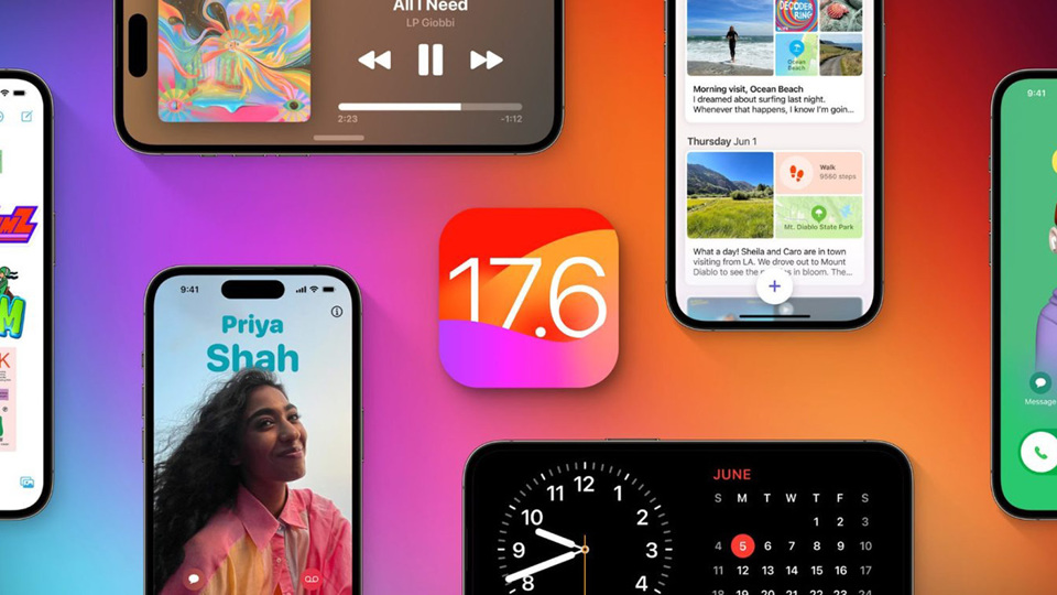 Apple sắp ph&aacute;t h&agrave;nh iOS 17.6