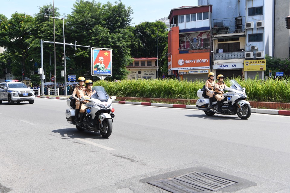 Đảm bảo an ninh, an toàn Lễ di quan Tổng Bí thư Nguyễn Phú Trọng - Ảnh 8