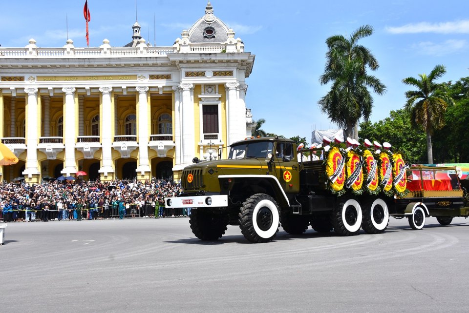 Đảm bảo an ninh, an toàn Lễ di quan Tổng Bí thư Nguyễn Phú Trọng - Ảnh 5