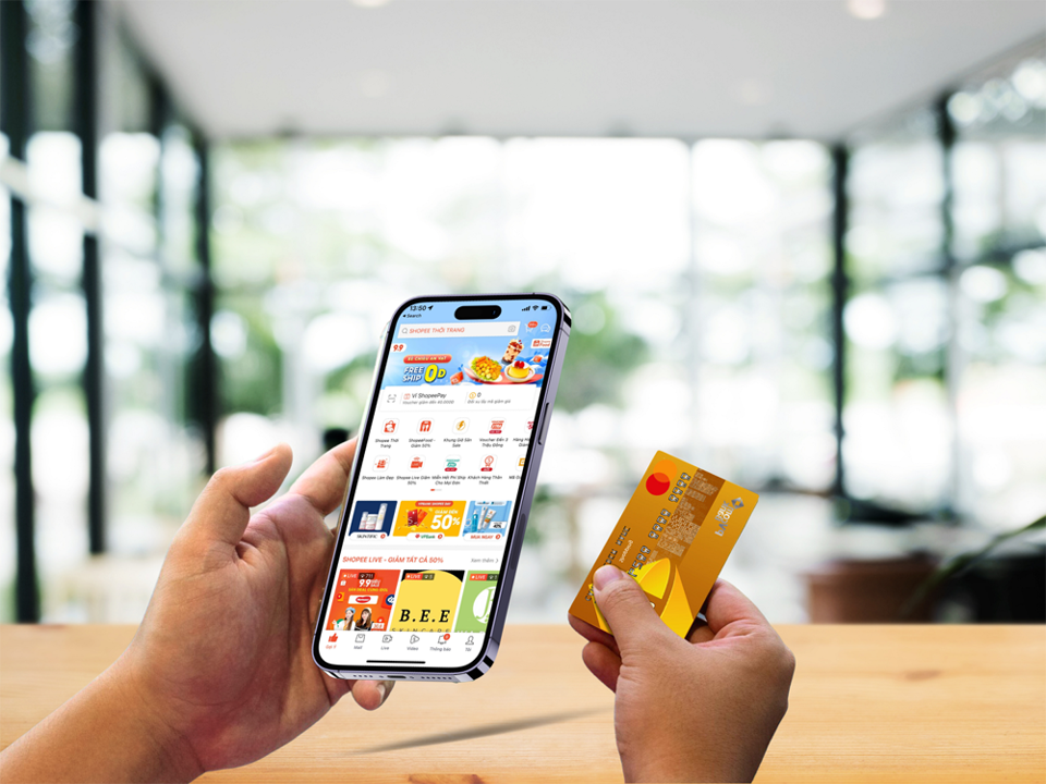 Gần 5.000 ưu đ&atilde;i d&agrave;nh cho chủ thẻ t&iacute;n dụng PVcomBank Lifestyle Mastercard tr&ecirc;n Shopee.