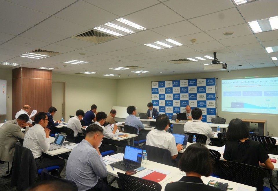 To&agrave;n cảnh sự kiện Japan Business Pitch Vol.2. Ảnh: Ho&agrave;ng Nam