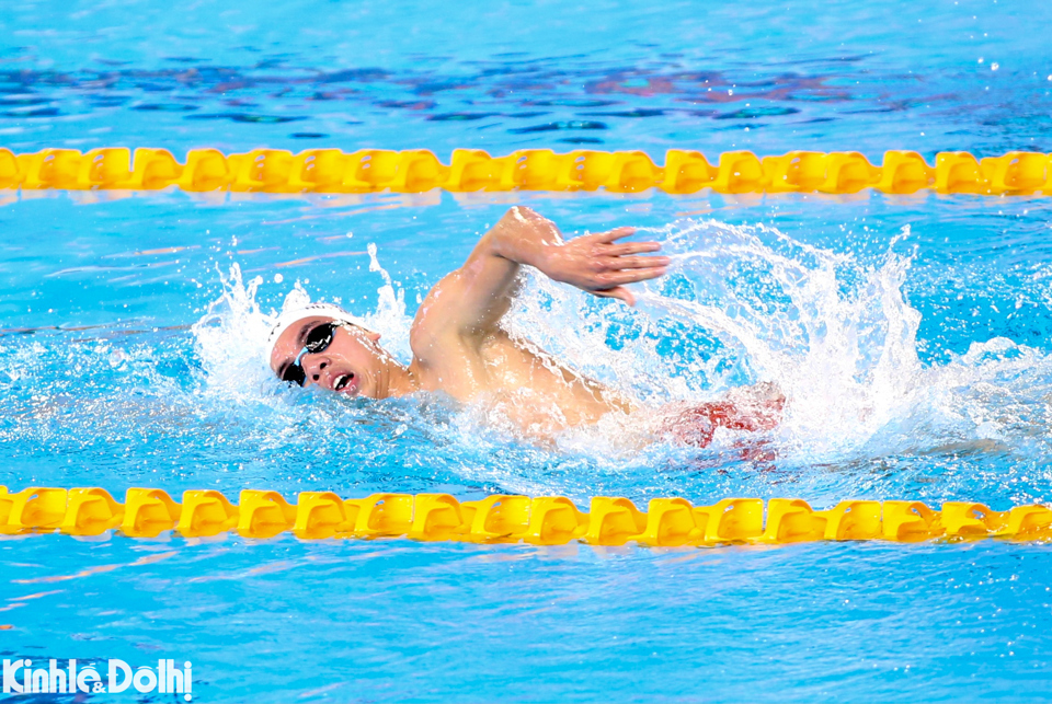 Huy Ho&agrave;ng kh&ocirc;ng thể tạo n&ecirc;n bất ngờ tại Olympic Paris 2024.