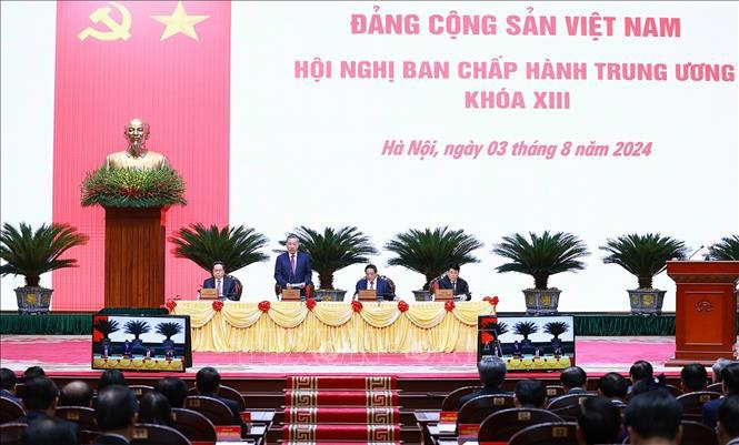 Khai mạc Hội nghị Ban Chấp hành Trung ương khóa XIII - Ảnh 1