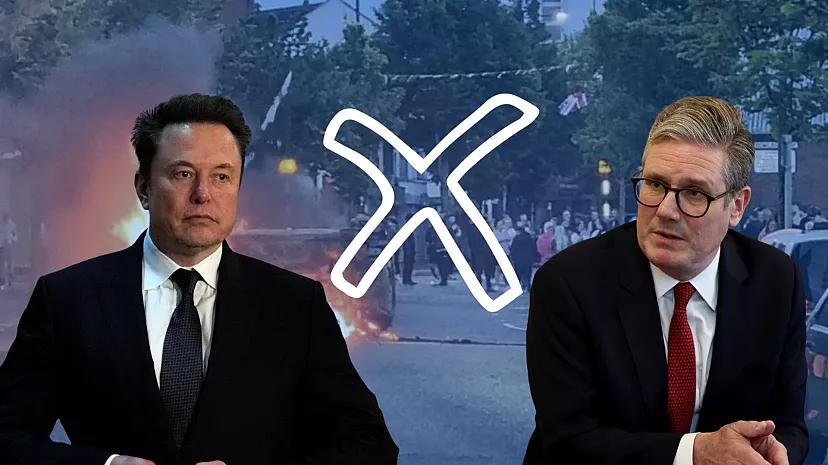 Elon Musk li&ecirc;n tục chỉ tr&iacute;ch c&aacute;ch giải quyết khủng hoảng của Thủ tướng Anh Keir Starmer. Ảnh: Euro News