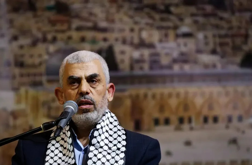 T&acirc;n thủ lĩnh ch&iacute;nh trị của Hamas Yahya Sinwar. ẢnhJerusalem Post