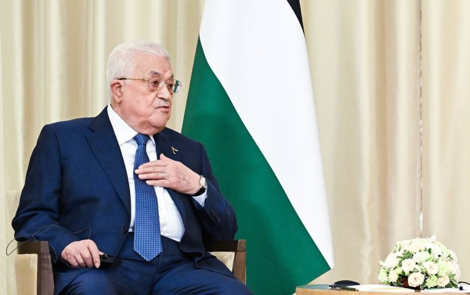 Ng&agrave;y 12/8, Tổng thống Palestine Mahmoud Abbas đ&atilde; tới Nga trong khu&ocirc;n khổ chuyến thăm ch&iacute;nh thức. Ảnh: TASS