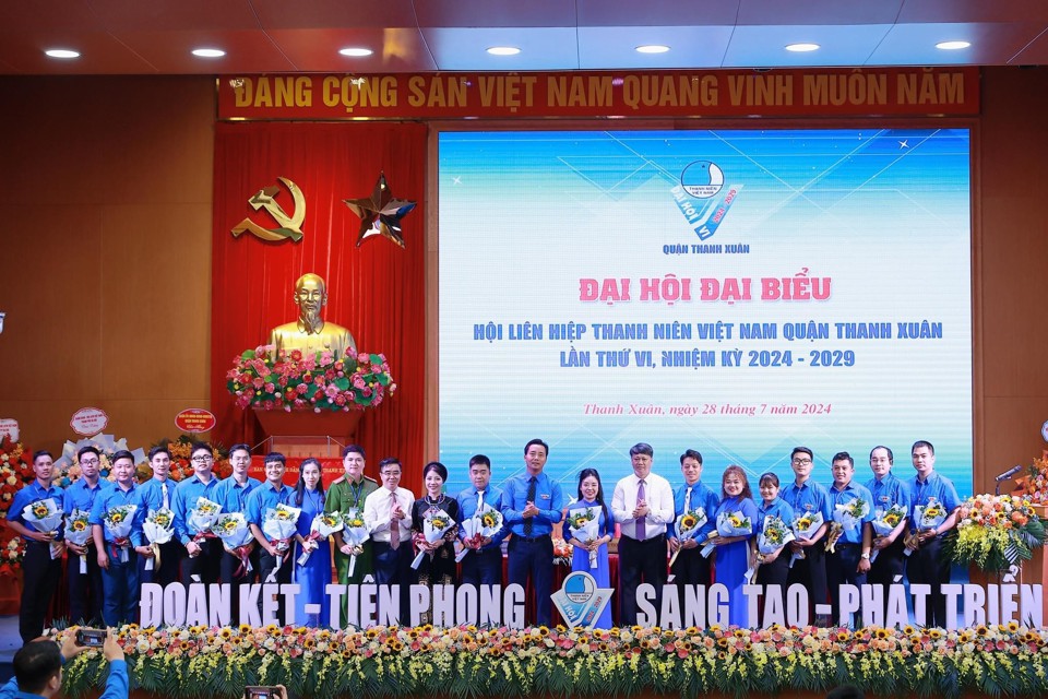 Đại hội đại biểu Hội Li&ecirc;n hiệp thanh ni&ecirc;n Việt Nam quận Thanh Xu&acirc;n