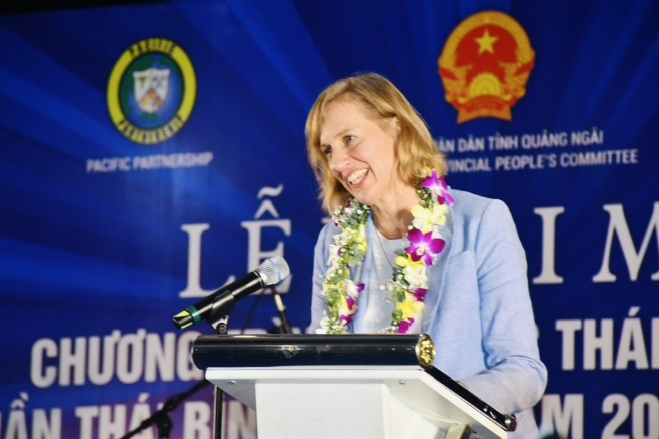 Tổng L&atilde;nh sự Hoa Kỳ tại TP Hồ Ch&iacute; Minh Susan Burns.