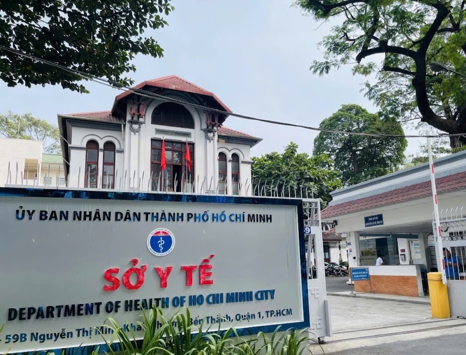 Sở Y tế TP Hồ Ch&iacute; Minh&nbsp;