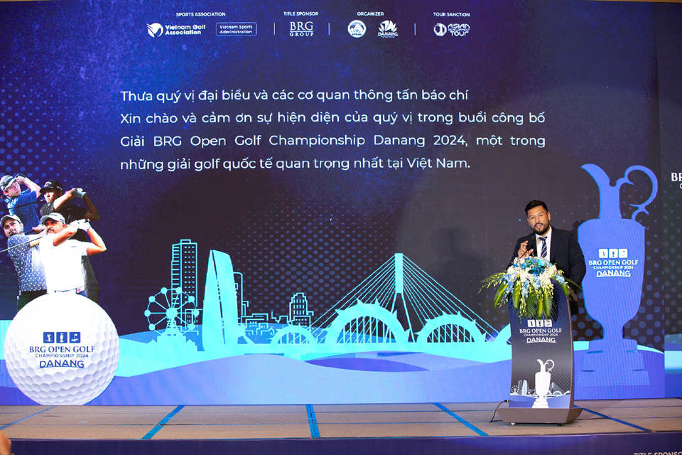 Họp báo Giải Golf Phát triển Châu Á-BRG Open Golf Championship Danang 2024 - Ảnh 3