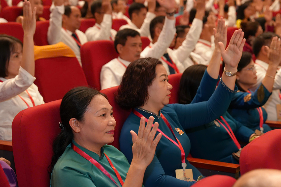 C&aacute;c đại biểu nhất tr&iacute;&nbsp;hiệp thương cử nh&acirc;n sự Ủy ban MTTQ Việt Nam TP H&agrave; Nội kh&oacute;a XVIII, nhiệm kỳ 2024-2029&nbsp;