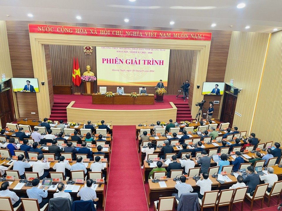 Quang cảnh phi&ecirc;n giải tr&igrave;nh.