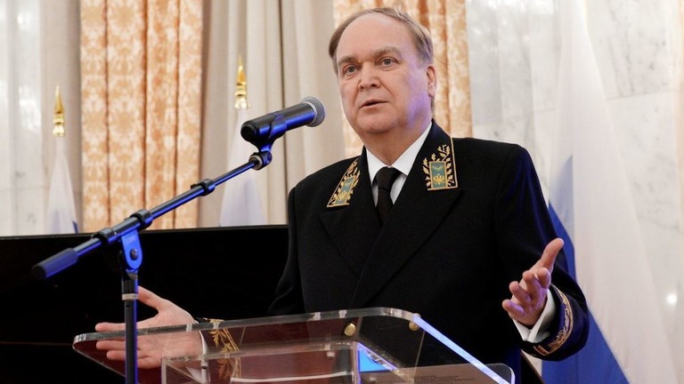 Đại sứ Nga tại Mỹ Anatoly Antonov. Ảnh: RT