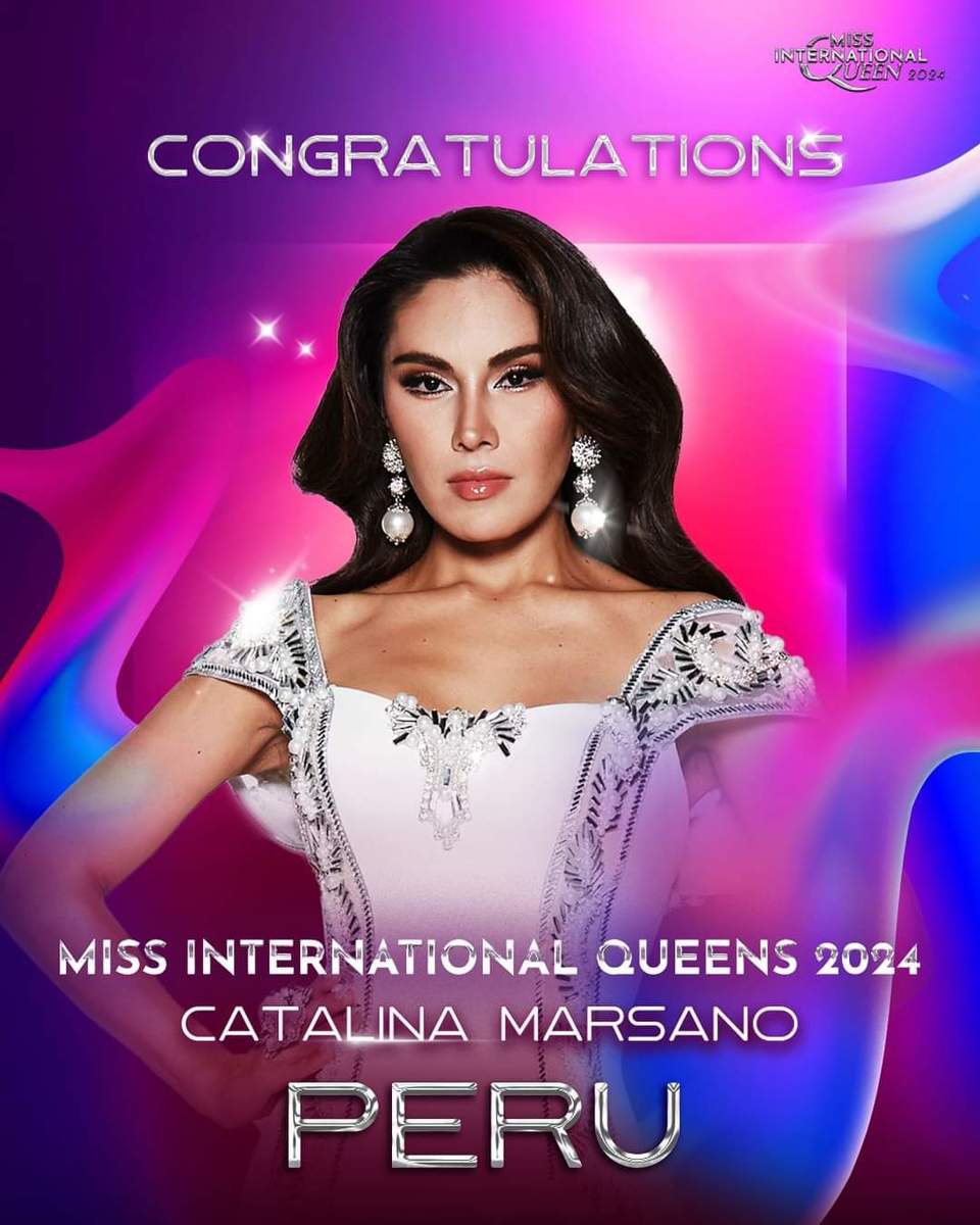 Đại diện Peru chiến thắng tại Miss International Queen 2024.