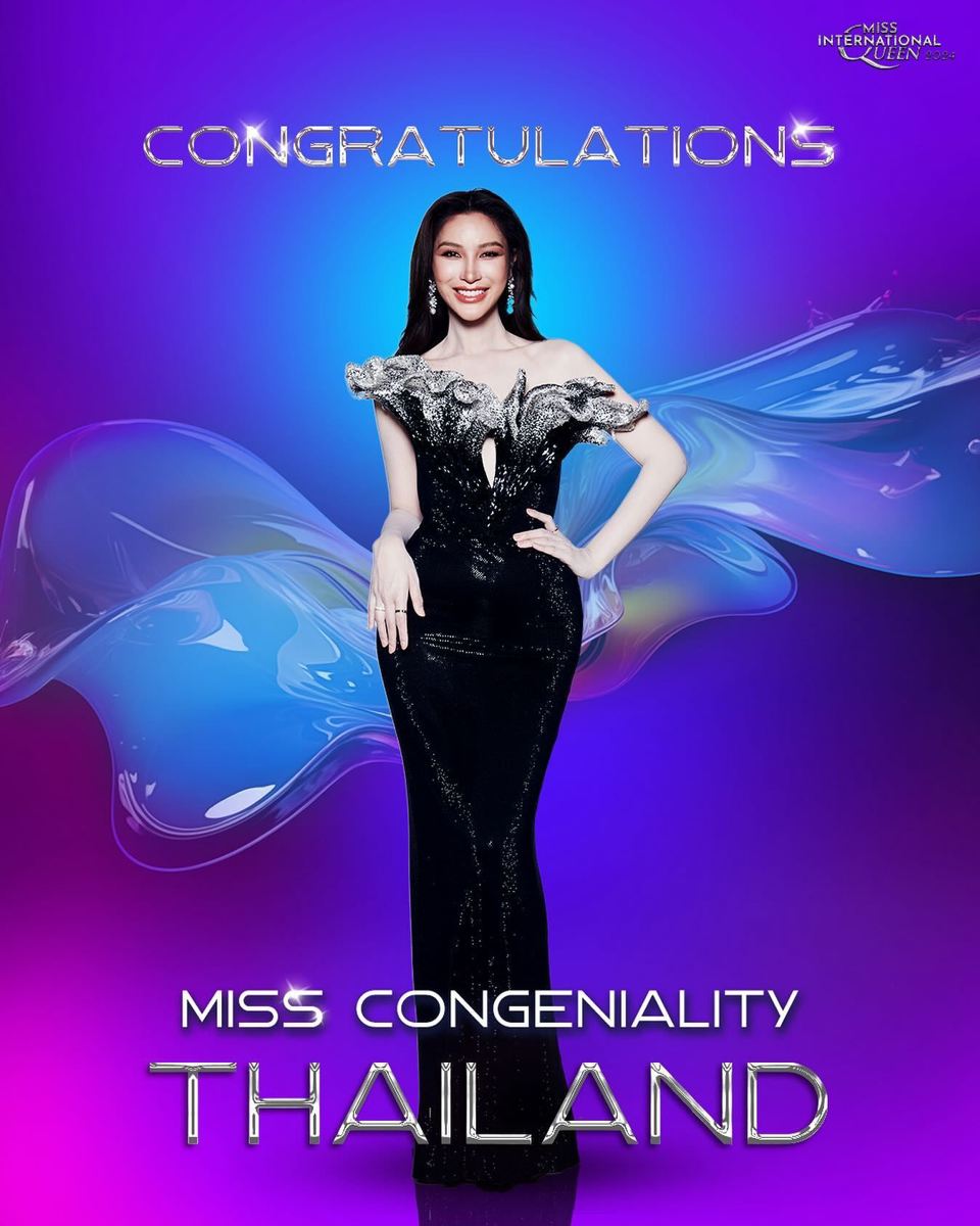 Người đẹp Th&aacute;i Lan gi&agrave;nh giải Miss Congeniality - Hoa hậu Th&acirc;n Thiện