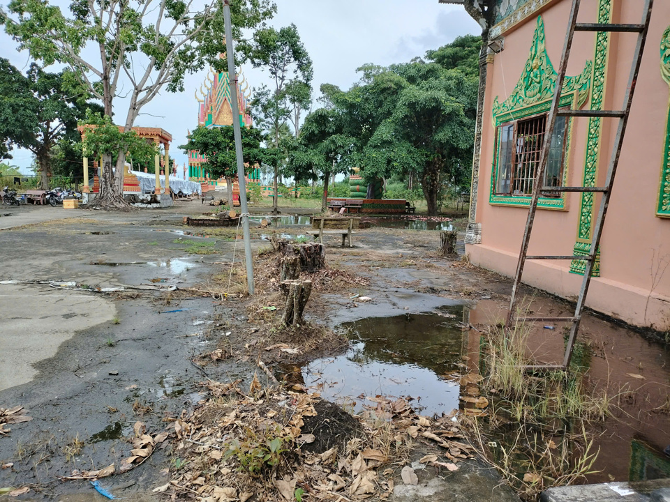 S&acirc;n ch&ugrave;a thường xuy&ecirc;n ngập nước (Ho&agrave;ng Nam).