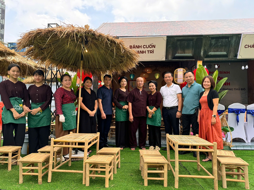 B&aacute;nh cuốn Thanh Tr&igrave; đ&atilde; ghi dấu ấn đậm n&eacute;t trong"Những ng&agrave;y H&agrave; Nội tại TP Hồ Ch&iacute; Minh" bởi chất lượng tuyệt hảo. Ảnh HM