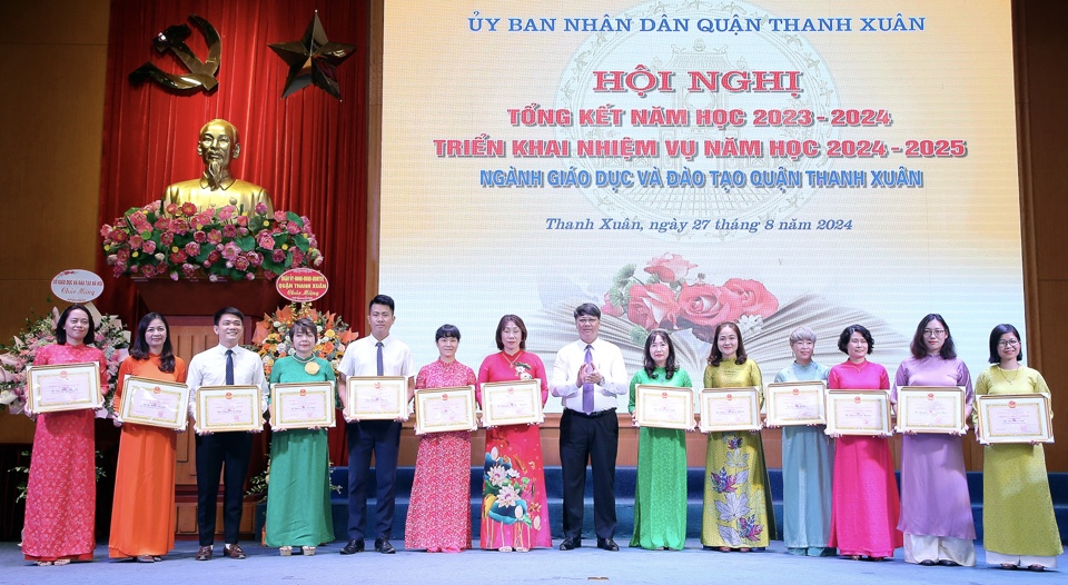 10 năm liên tiếp, giáo dục quận Thanh Xuân giữ vị trí dẫn đầu - Ảnh 1