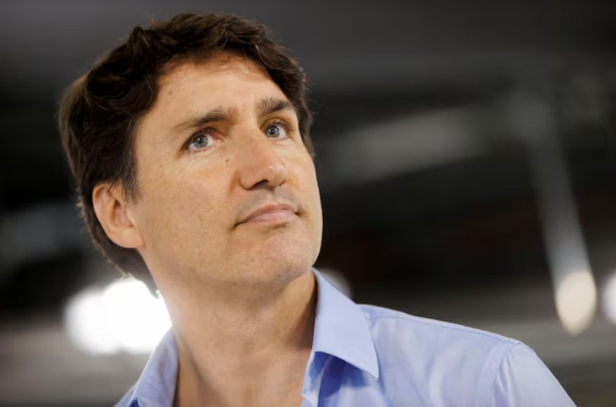 Thủ tướng Canada,&nbsp;Justin Trudeau trong chuyến c&ocirc;ng t&aacute;c ở&nbsp;Ontario, Canada. Ảnh:&nbsp;Cole Burston