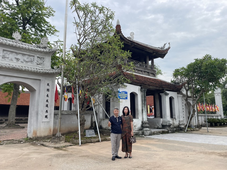 Khu di t&iacute;ch lịch sử ch&ugrave;a Đậu, x&atilde; Nguyễn Tr&atilde;i ng&agrave;y c&agrave;ng được nhiều du kh&aacute;ch biết đến&nbsp;&nbsp;