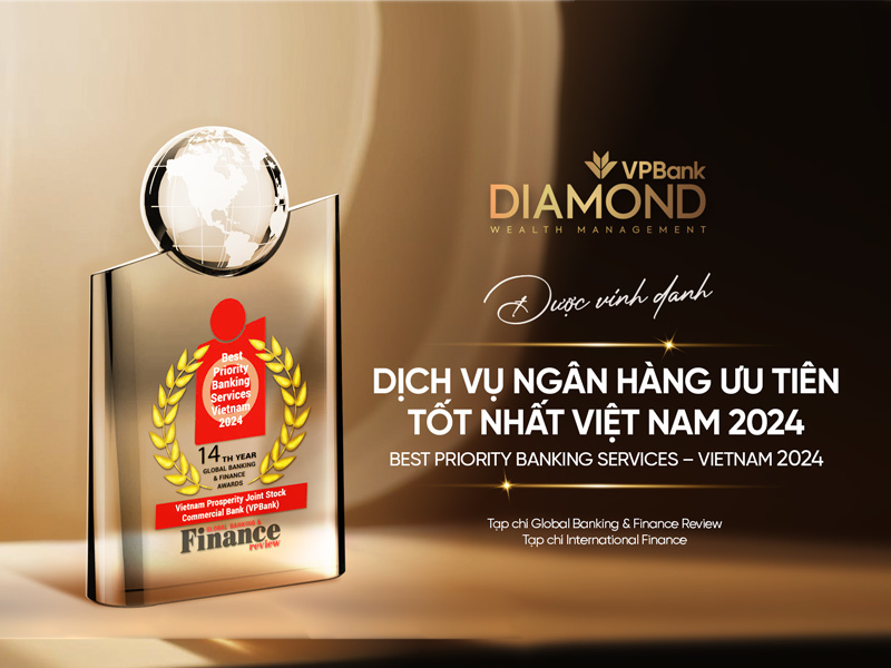 VPBank đạt giải 'Dịch vụ ngân hàng ưu tiên tốt nhất Việt Nam' - Ảnh 1