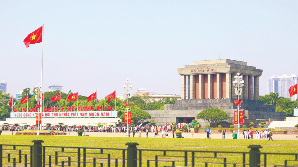 Lăng Chủ tịch Hồ Ch&iacute; Minh.