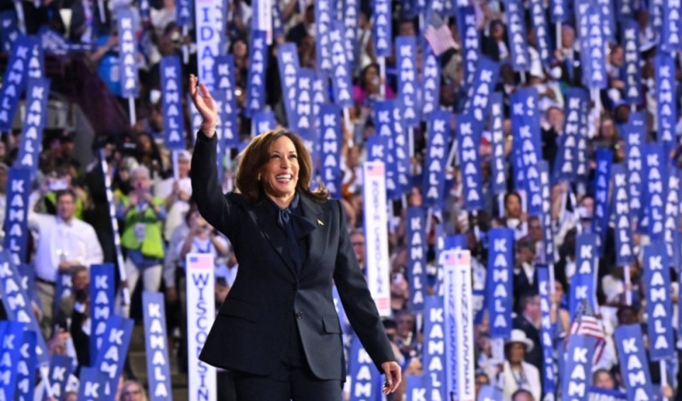 Ph&oacute; Tổng thống Mỹ Kamala Harris. Ảnh: AFP