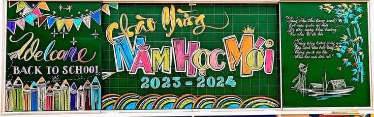 Gợi ý vẽ bảng chào năm học mới 2024 - 2025 - Ảnh 8