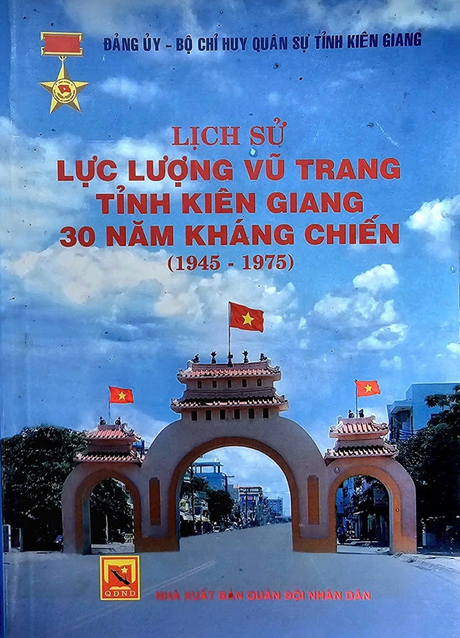 Cuốn Lịch sử lực lượng vũ trang tỉnh Ki&ecirc;n Giang 30 năm kh&aacute;ng chiến (1945 - 1975) - Nh&agrave; xuất bản Qu&acirc;n đội Nh&acirc;n d&acirc;n 2019 đ&atilde; ghi nhận &ocirc;ng Dương Ngọc Kim l&agrave;m Ch&iacute;nh trị vi&ecirc;n từ năm 1946. Ảnh tư li&ecirc;u.