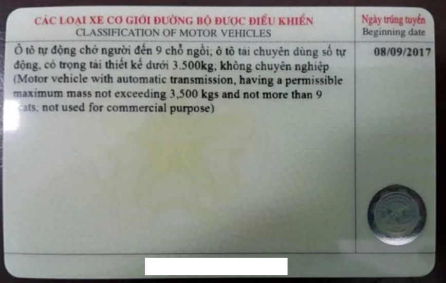 Bất ngờ: giấy phép lái xe hạng B1 chỉ được điều khiển mô tô từ 1/1/2025 - Ảnh 1