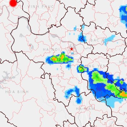 Cảnh báo dông, lốc, mưa lớn cục bộ khu vực Hà Nội - Ảnh 1