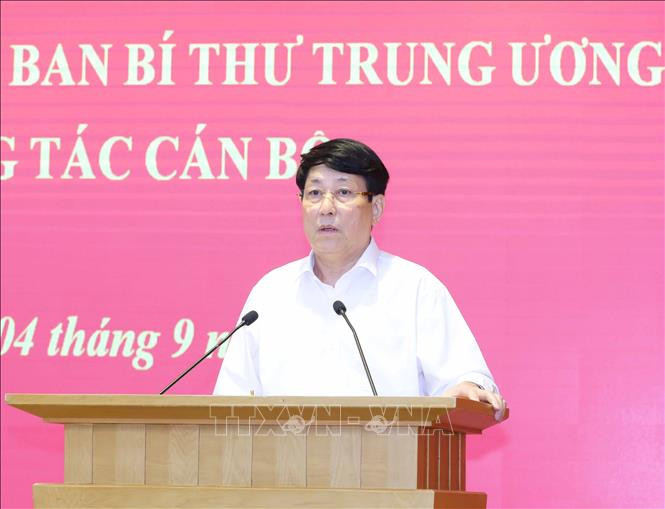 Công bố các quyết định bổ nhiệm chức vụ Trợ lý Tổng Bí thư - Ảnh 1