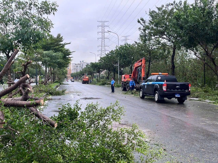 Sở GTVT triển khai các biện pháp cấp bách khắc phục hậu quả bão số 3 - Ảnh 1