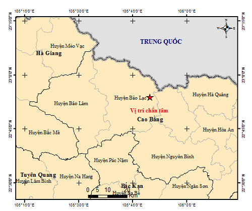 Cao Bằng bất ngờ xảy ra động đất - Ảnh 1