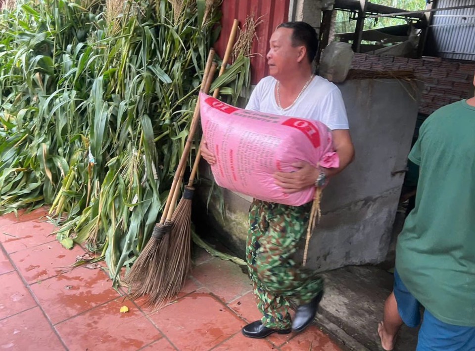 Hiệp Hòa tăng cường ứng phó với mưa lũ, bảo đảm an toàn đê điều  - Ảnh 3