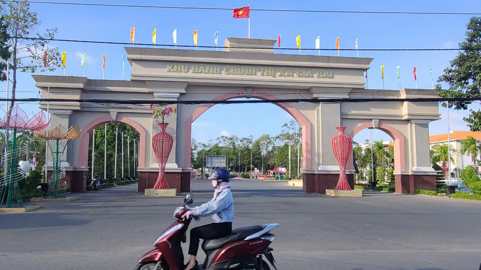 Khu h&agrave;nh ch&iacute;nh TX Gi&aacute; Rai (Ho&agrave;ng Nam).