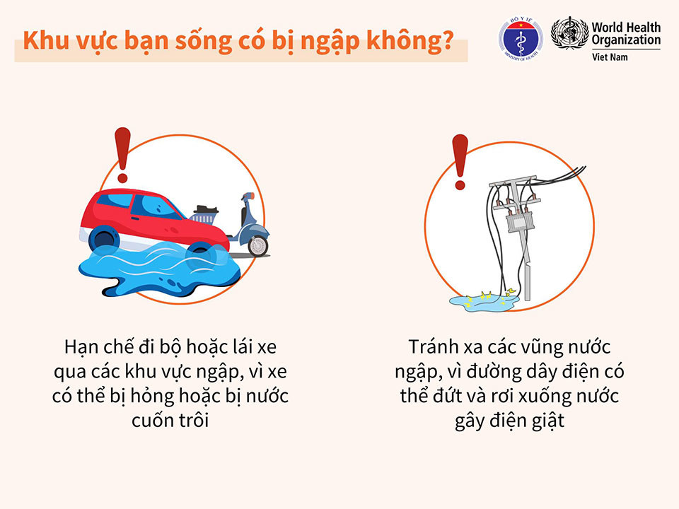 Cách phòng, chống dịch bệnh mùa bão lũ - Ảnh 1