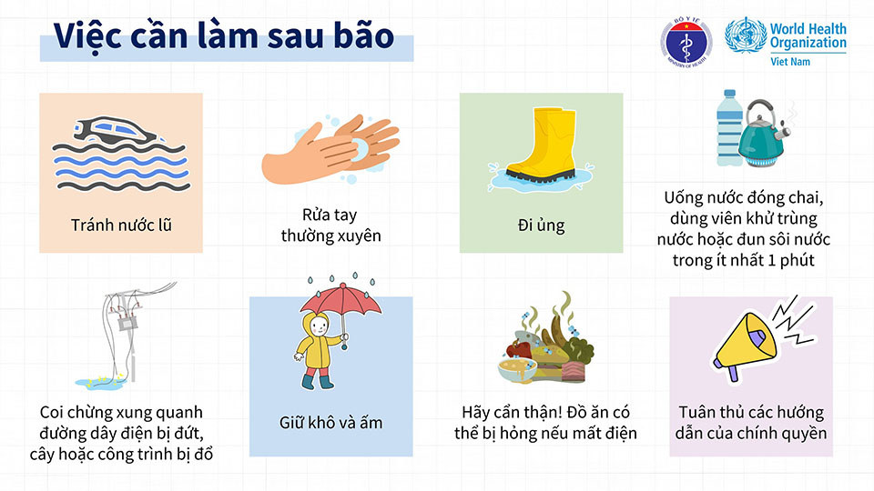 Cách phòng, chống dịch bệnh mùa bão lũ - Ảnh 4