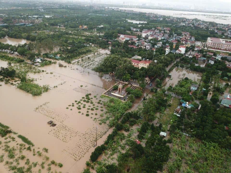 Nhiều x&atilde; tr&ecirc;n địa b&agrave;n huyện Thanh Tr&igrave; bị ảnh hưởng do mưa b&atilde;o.