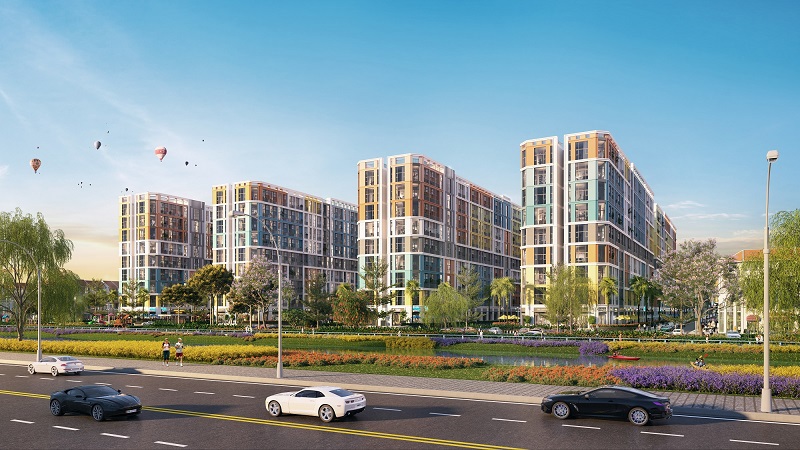 T&ograve;a căn hộ Art Residence tại Đ&ocirc; thị thời đại Sun Urban City. Ảnh phối cảnh minh họa